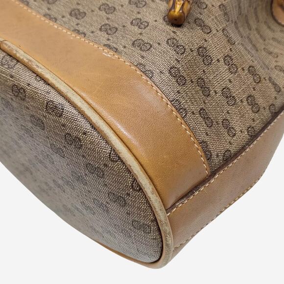Gucci Vintage Monogram Mini Bucket Bag - Picture 6 of 9